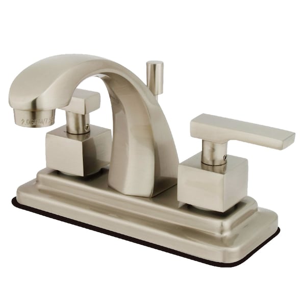 KS4648QLL 4" Centerset Bathroom Faucet, Brushed Nickel